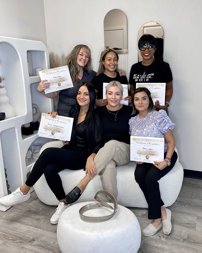 PMU certification training graduate Re:Pigment.Me Academy