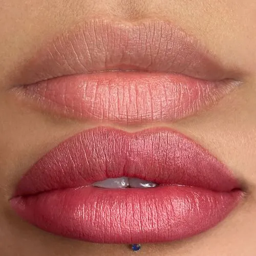 Bold lip blush result lipstick effect Re:Pigment.Me