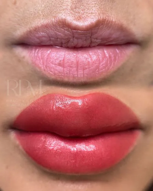 Lip blush before and after Reston VA