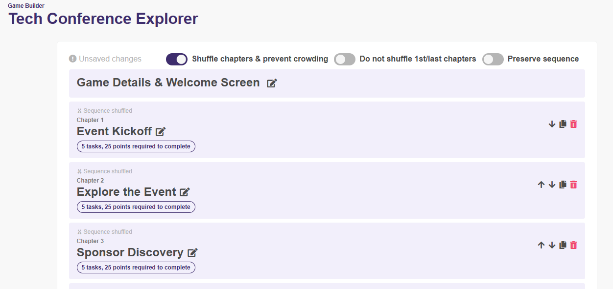 PlayTours Scavenger hunt app used at a conference to increase booth visits and attendee engagement