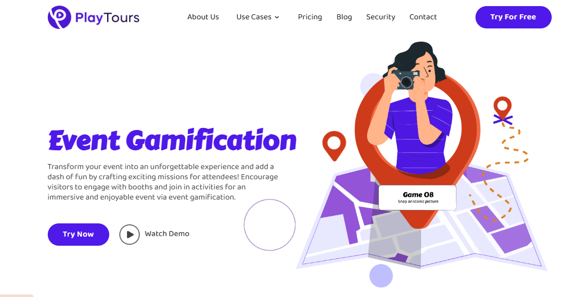PlayTours scavenger hunt app