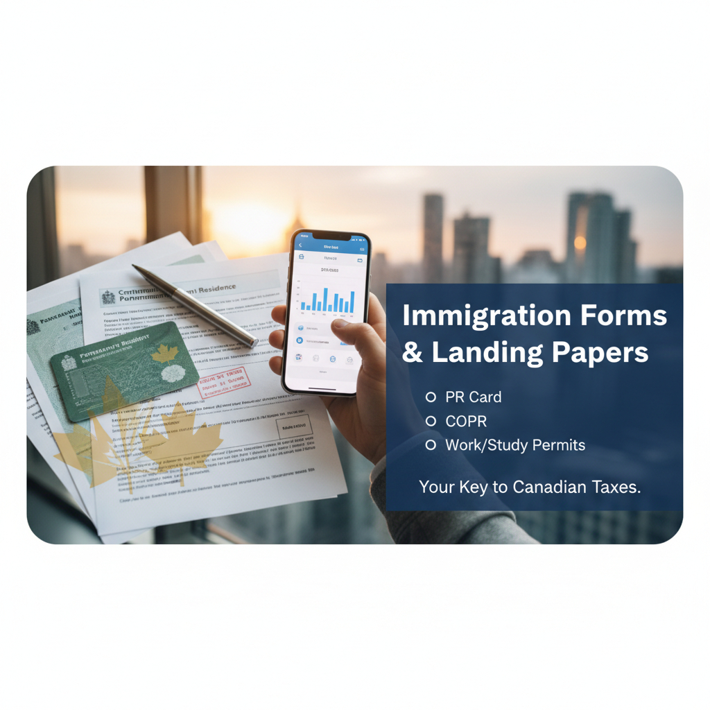 Documents for the tax filing in canada by ma tax