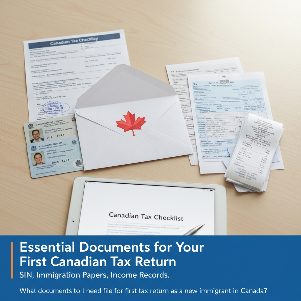 Essential Documents Needed for Your First Canadian Tax Return
