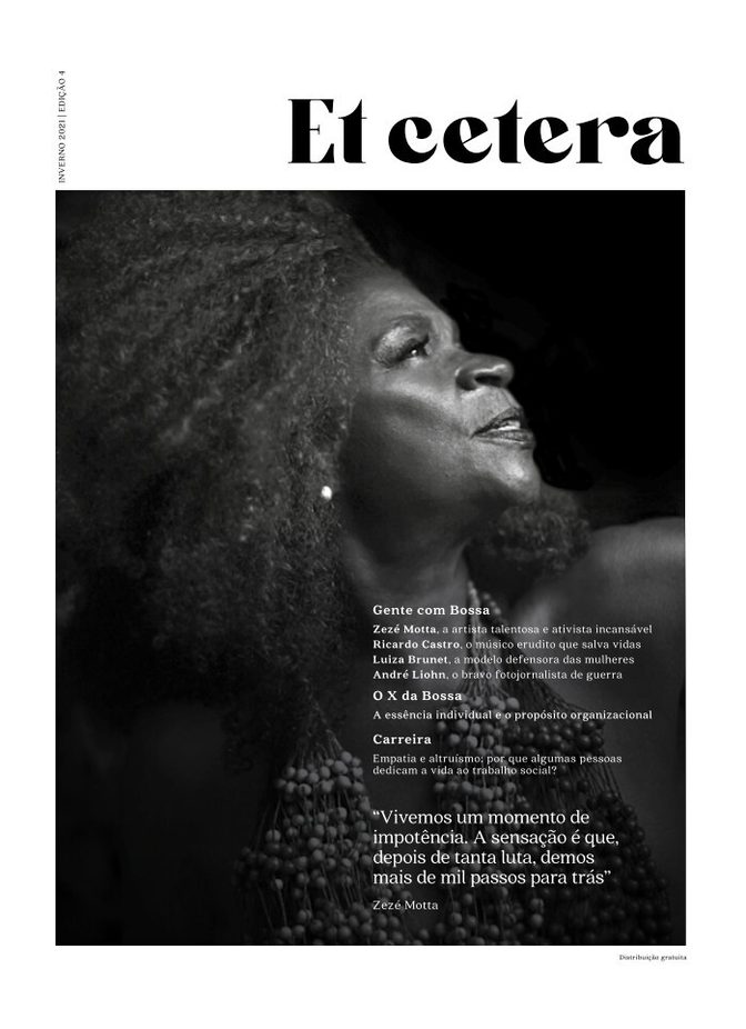 Capa da Et Cetera edição 4, Inverno 2021