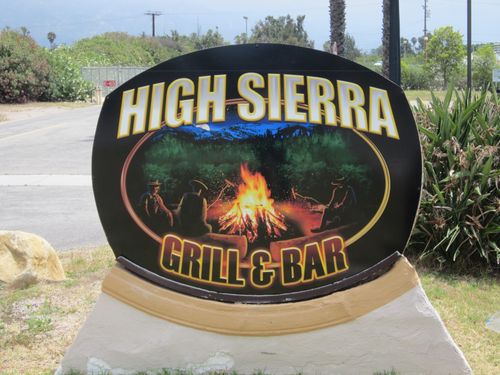 High Sierra Grill and Bar Monument Sign