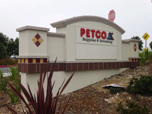 Petco Monument Sign Moorpark, California