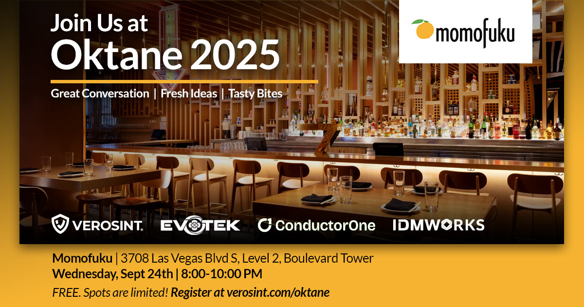 Meet us at Momofuku! See you at Oktane 2025.