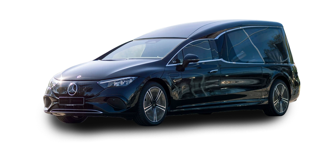 Hearse on basis Mercedes-Benz EQE