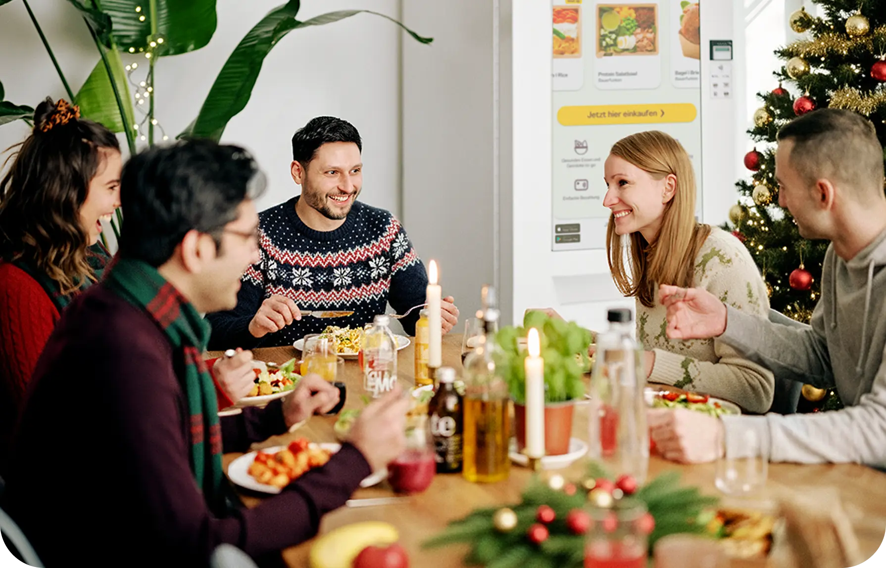 Foodji - Essensautomat - Tischgespräch