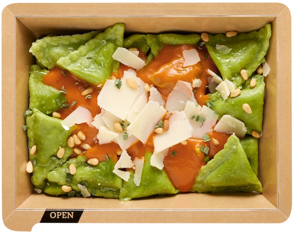 Ravioli mit Kalbfleisch-Salbei Füllung