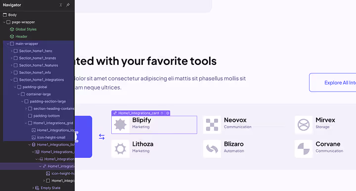 Static content preview