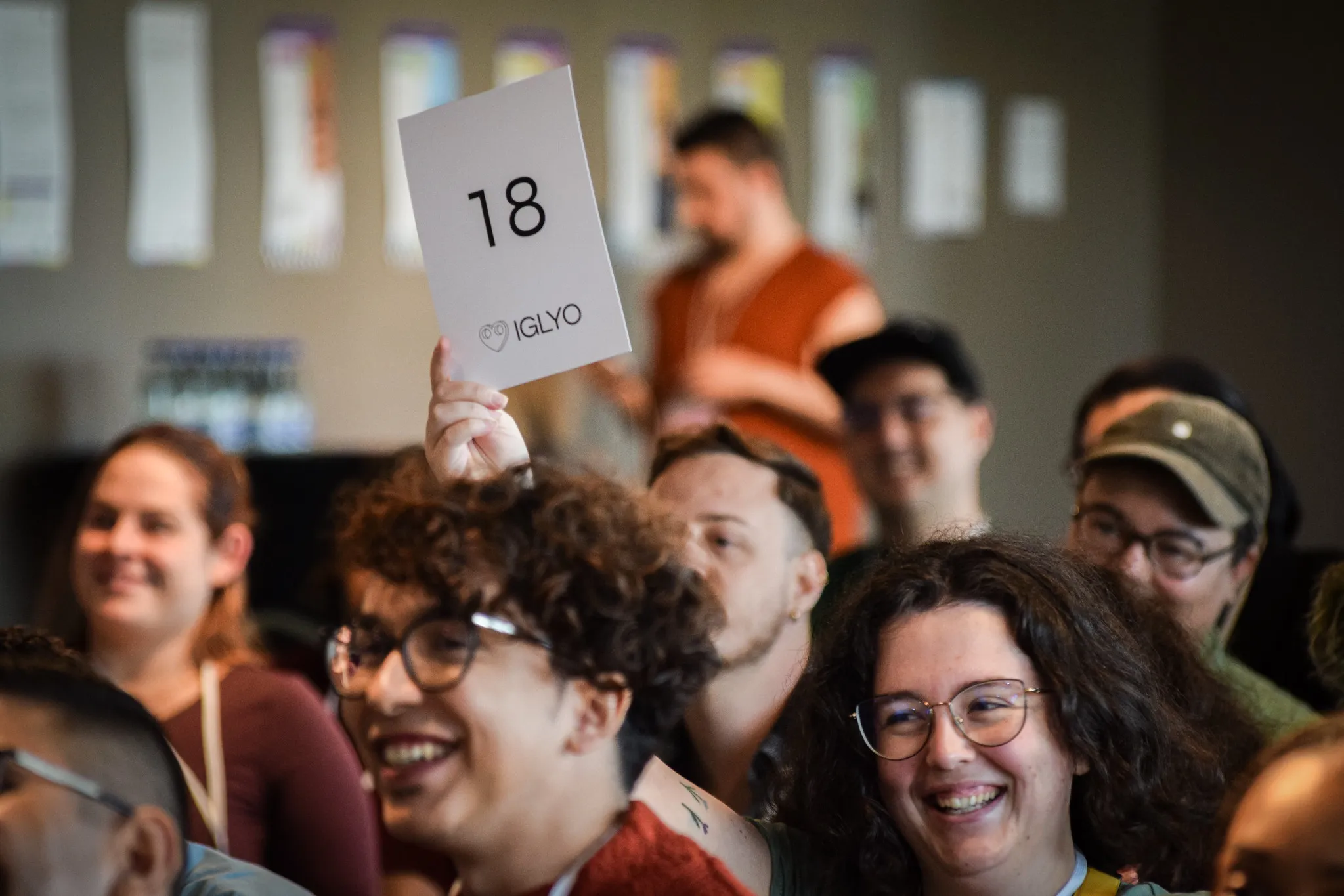 Picture of someone writing in a notebook at the Annual Members' Conference Brussels 2022.