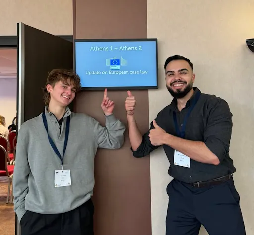 Picture of a Member holding a workshop on LGBTQI activism in Hungary at the Annual Members' Conference Brussels 2022.