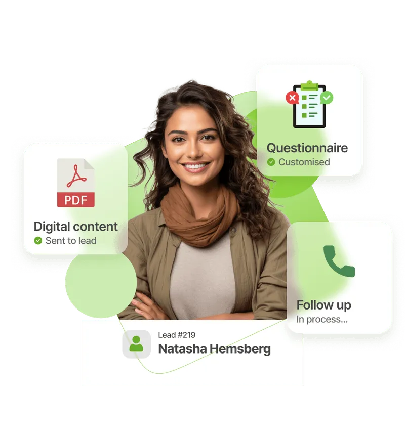 lead retrieval follow-ups