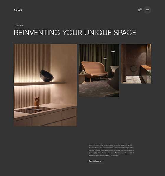 Screenshot About 03 - Arko Webflow Template