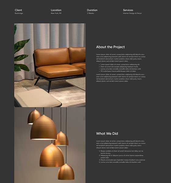 Screenshot Project - Arko Webflow Template