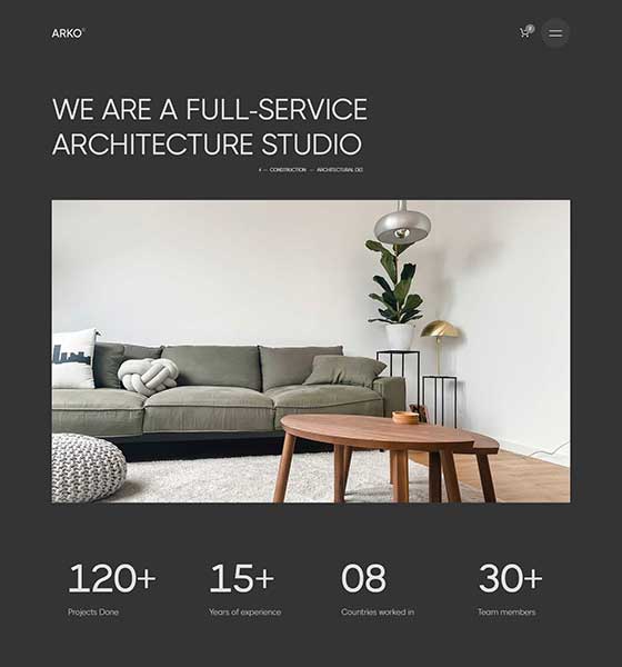 Screenshot About 02 - Arko Webflow Template