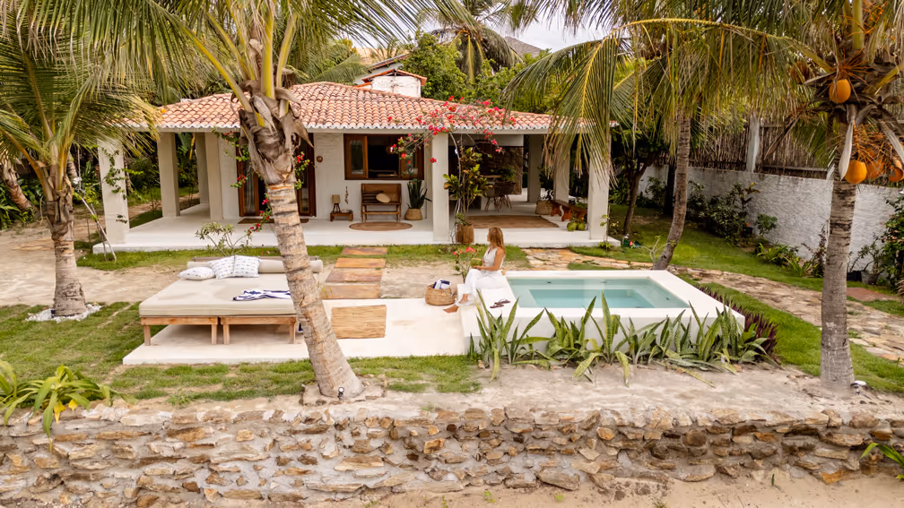Fachada da casa