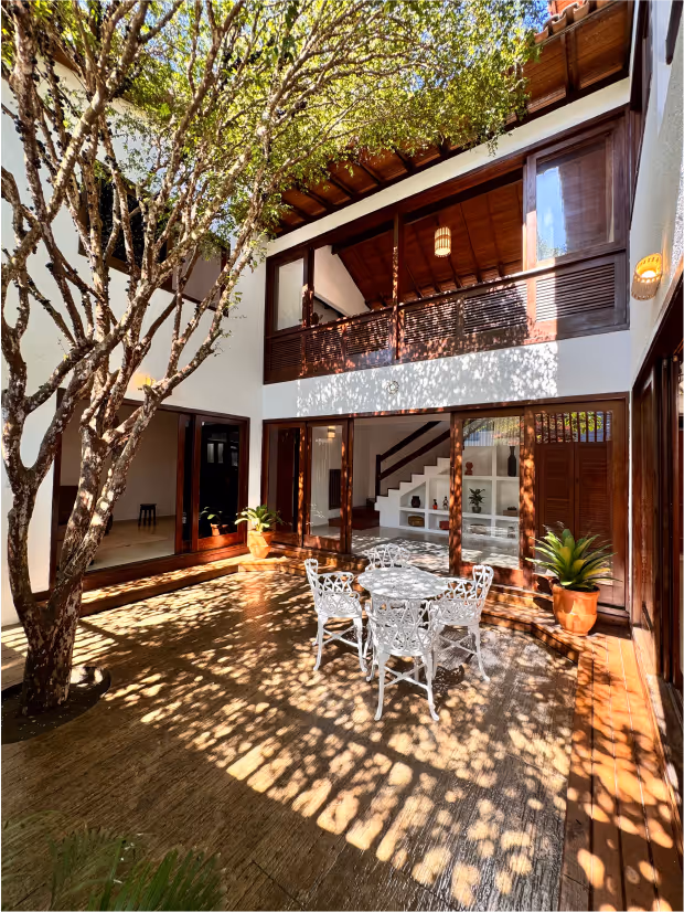 Fachada da casa