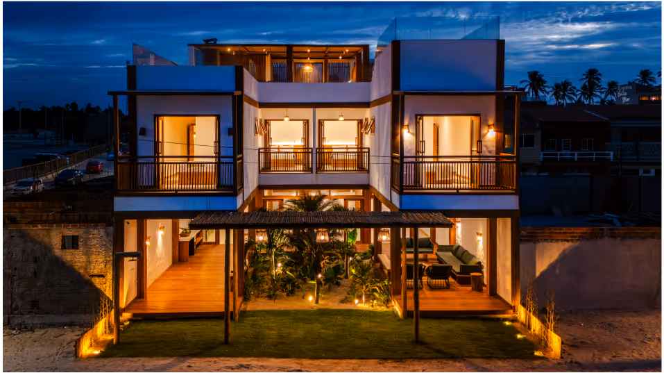 Fachada da casa