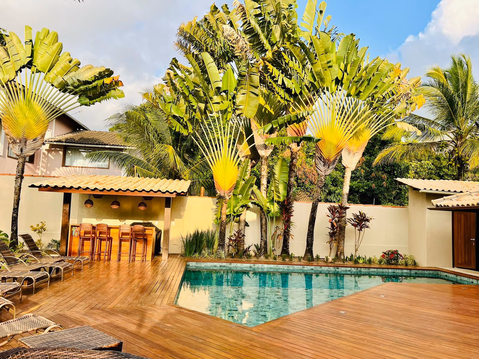Fachada da casa
