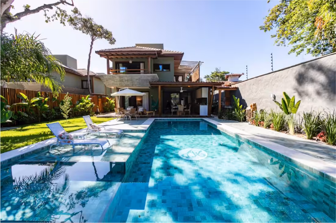 Fachada da casa