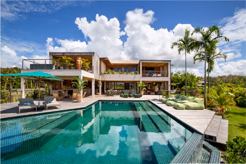 Fachada da casa