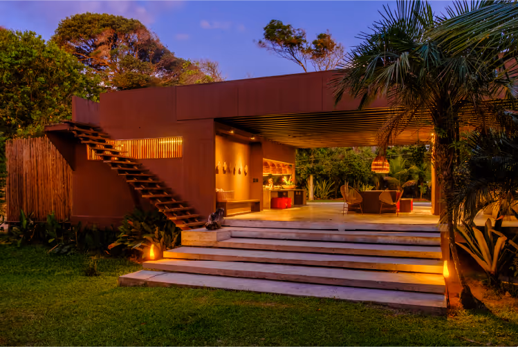 Fachada da casa