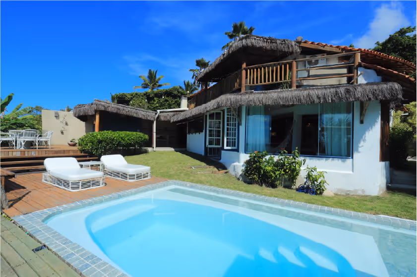Fachada da casa