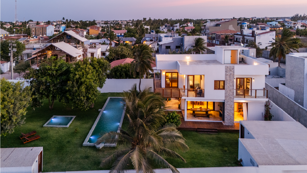 Fachada da casa
