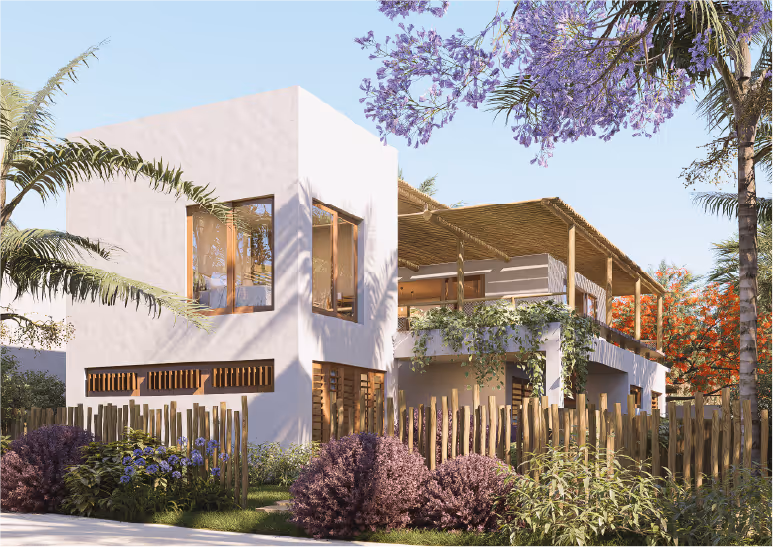 Fachada da casa