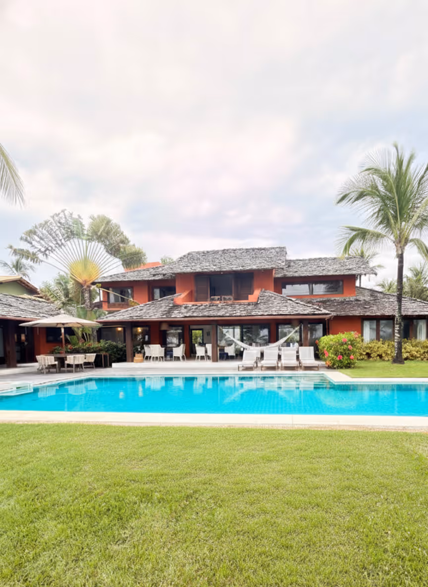 Fachada da casa