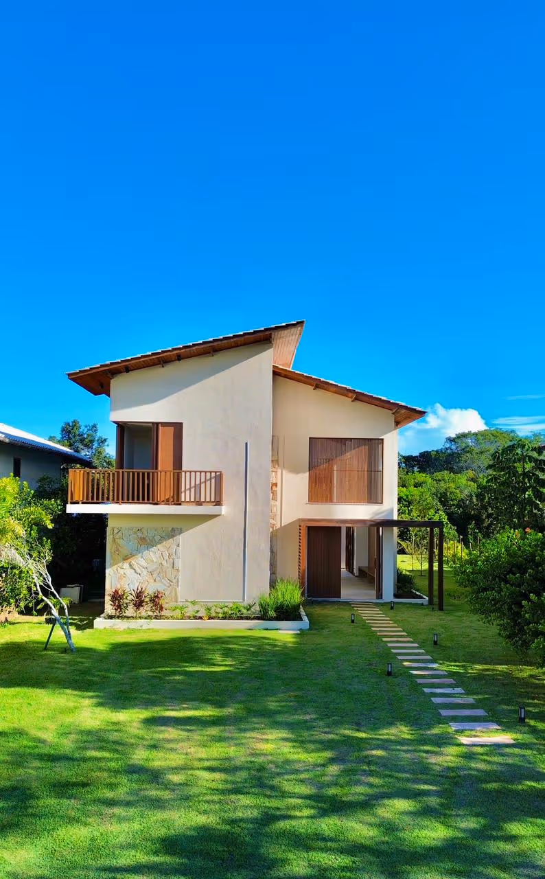 Fachada da casa