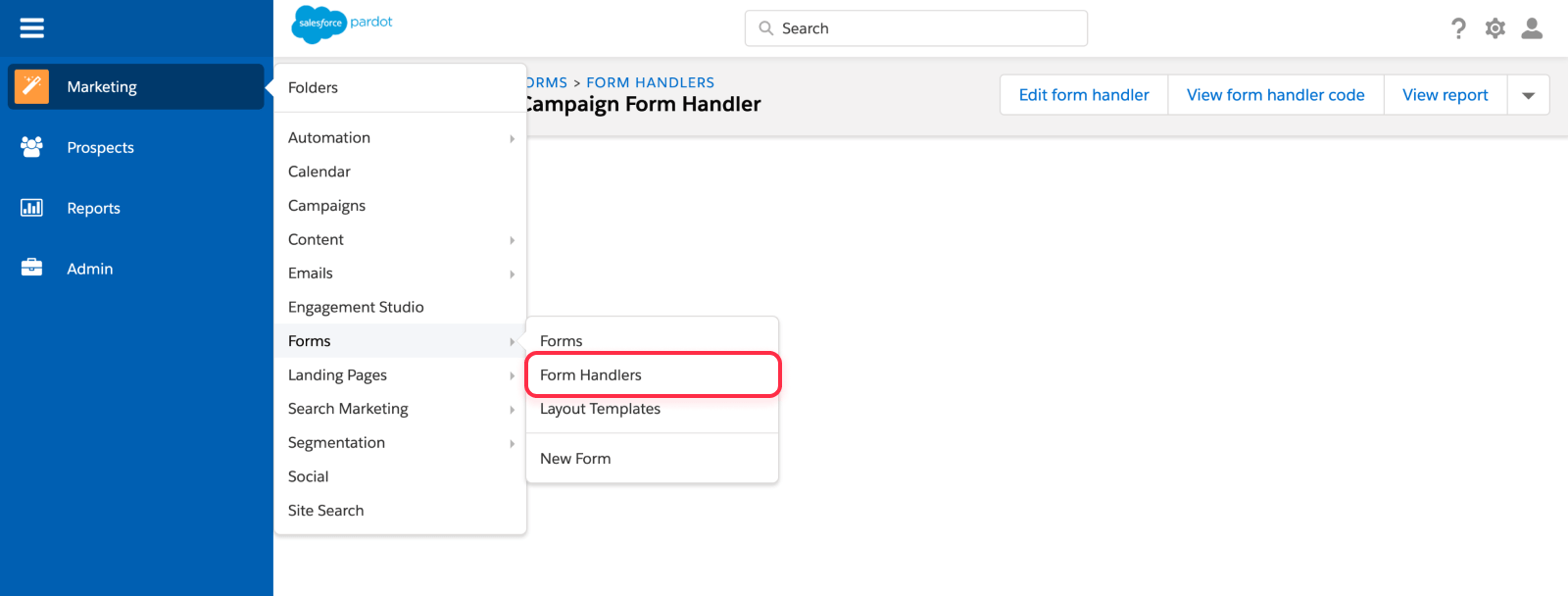 Get Salesforce form handler for Webflow form