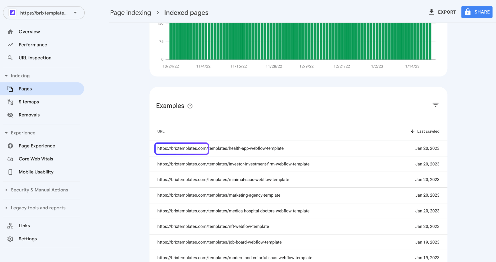 Check Global Canonical Tag URL on Webflow