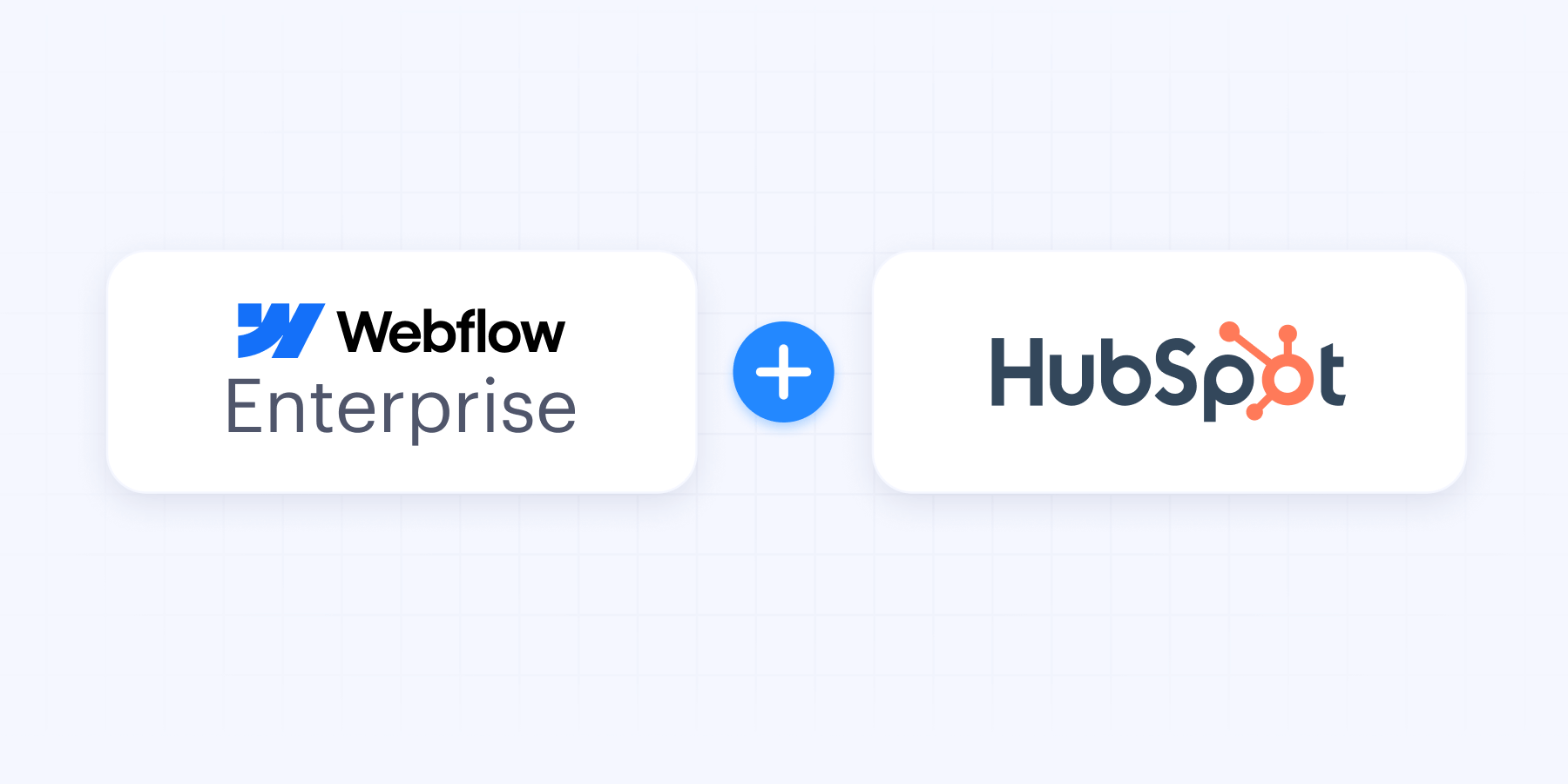 Connect Webflow with HubSpot with Webflow Enterprise feature