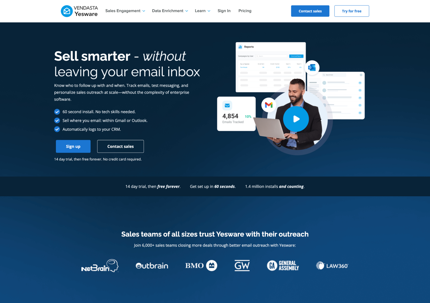 Yesware - BRIX Agency Project