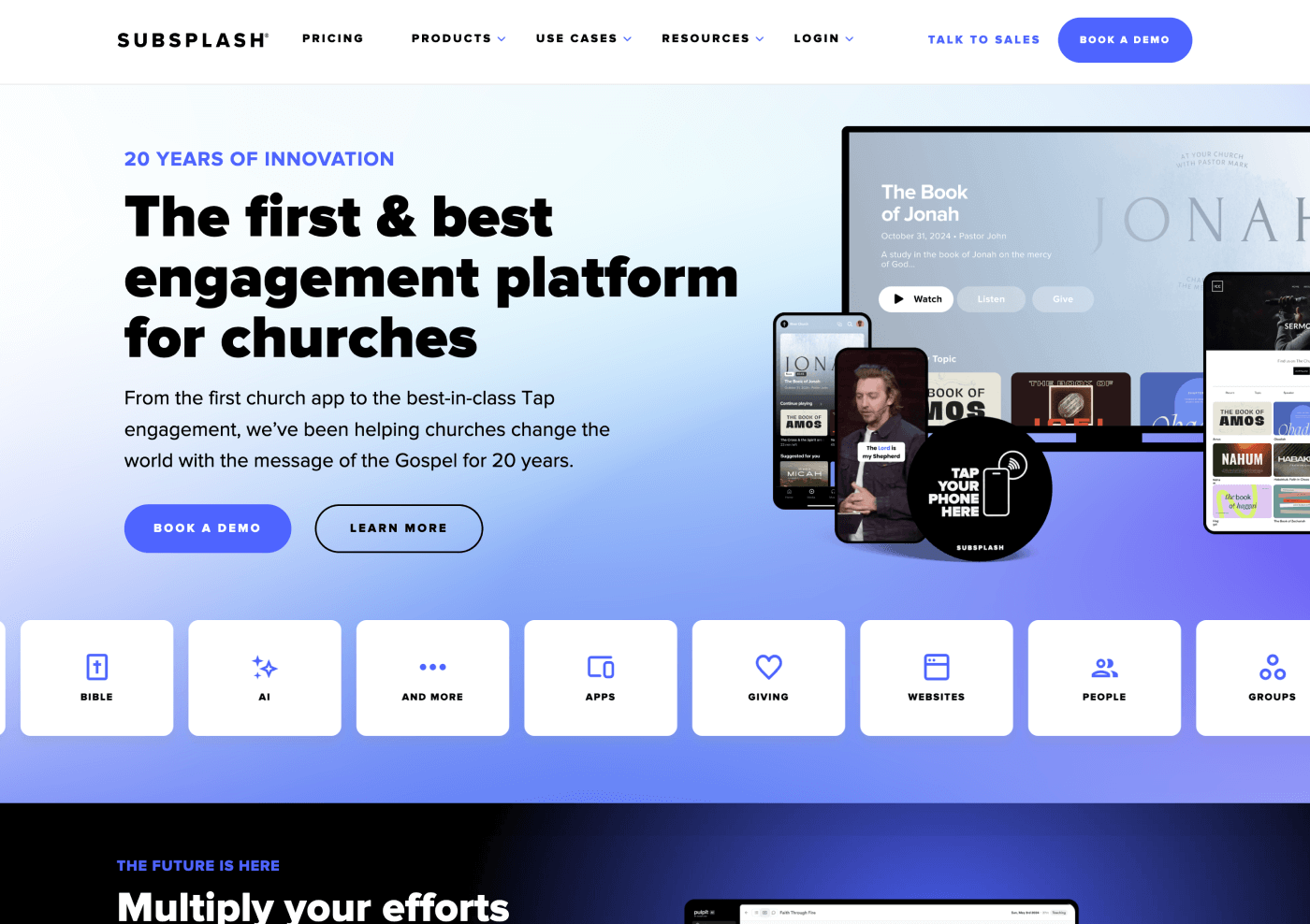 Subsplash - BRIX Agency Client