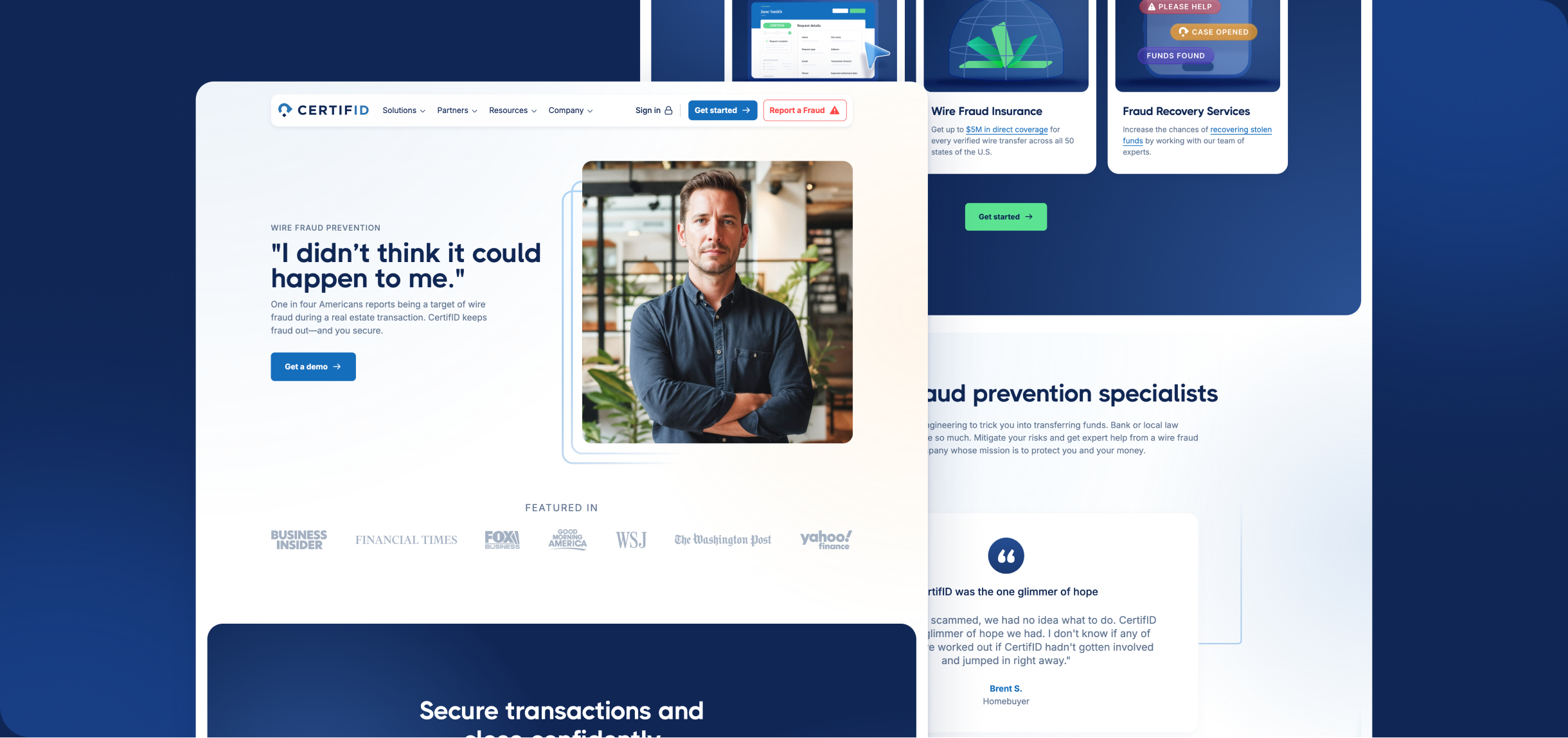 CertifID - Web Design Project by BRIX Agency - 1