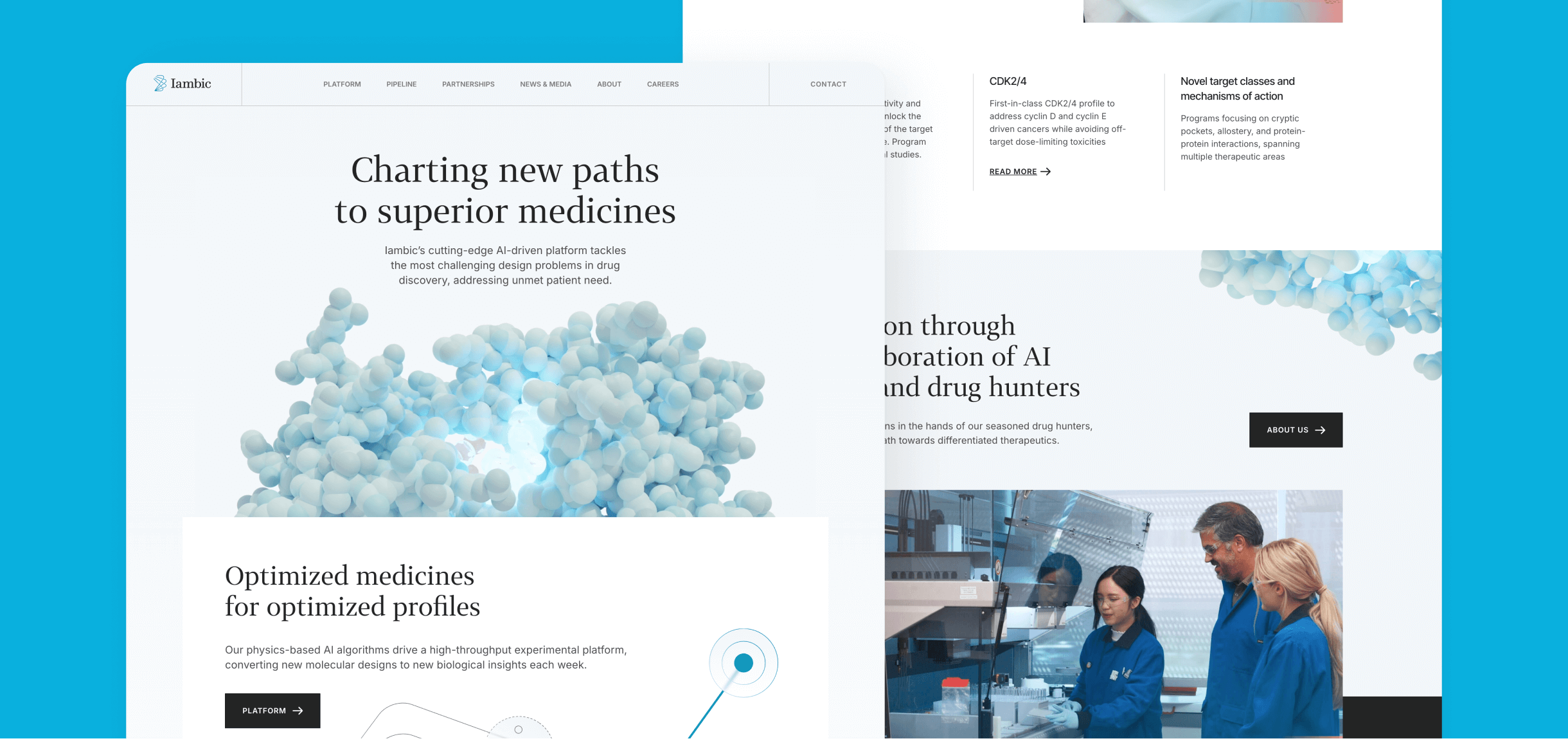 Iambic - Web Design Project by BRIX Agency - 1