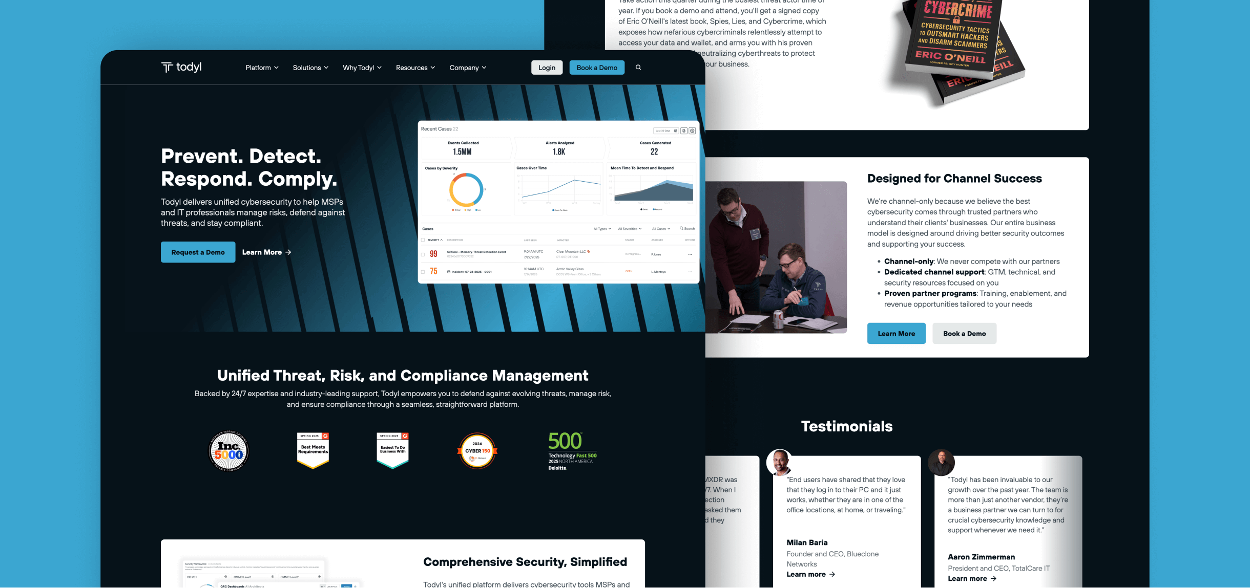 Todyl - Web Design Project by BRIX Agency - 1