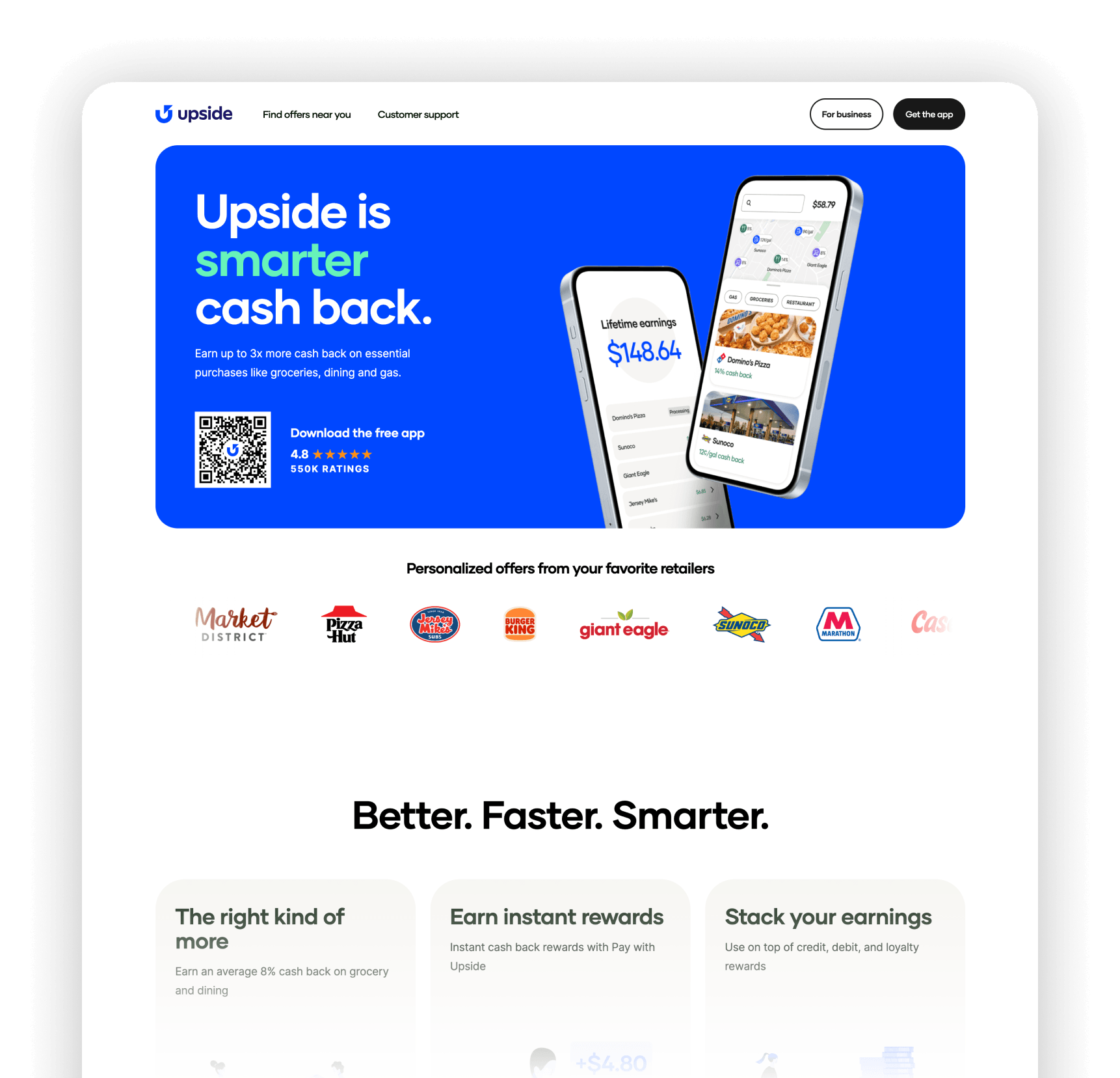 Upside Testimonial for BRIX Agency