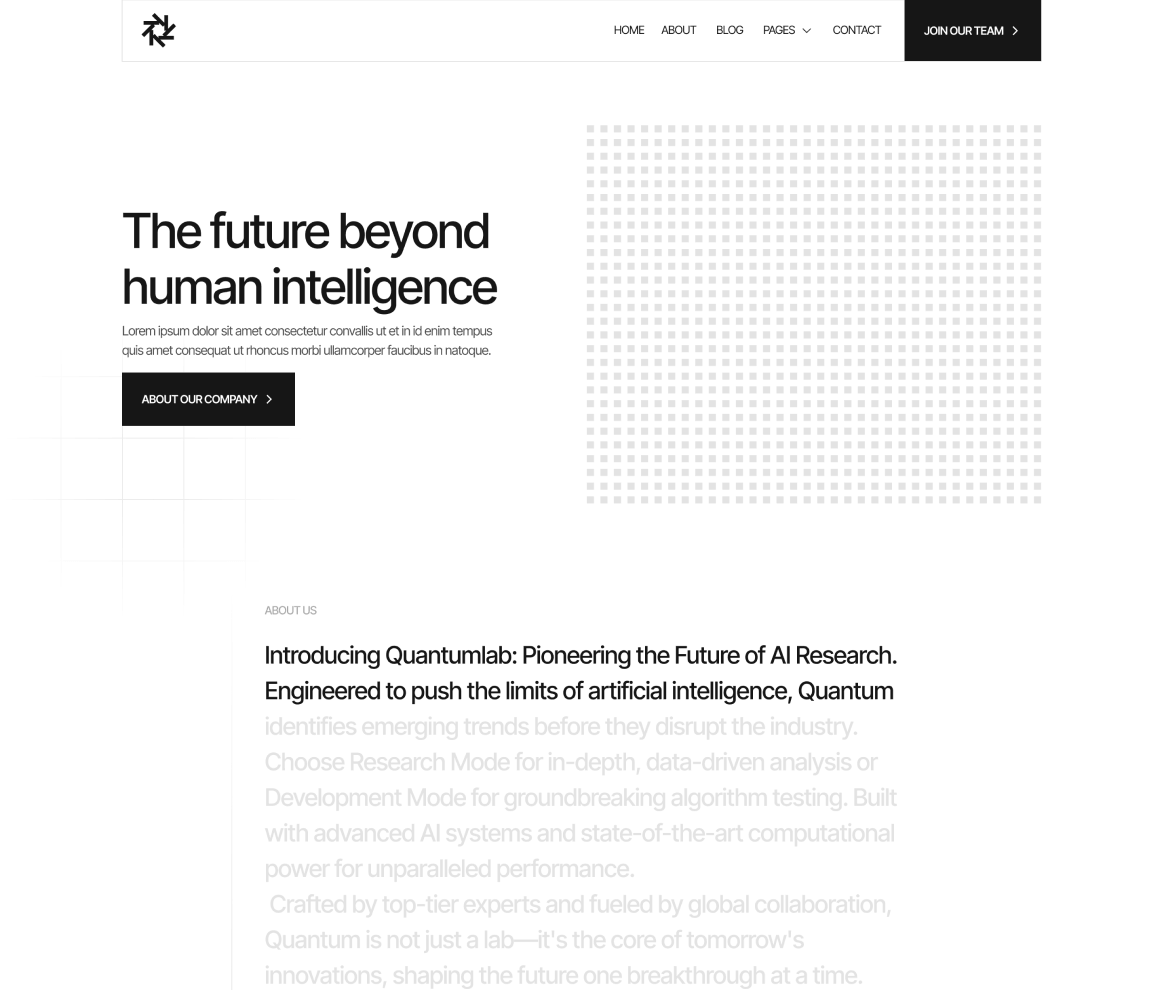 Quantum Project - BRIX Agency Portfolio