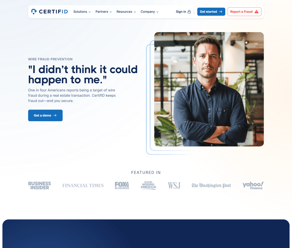 Certifid Project - BRIX Agency Portfolio