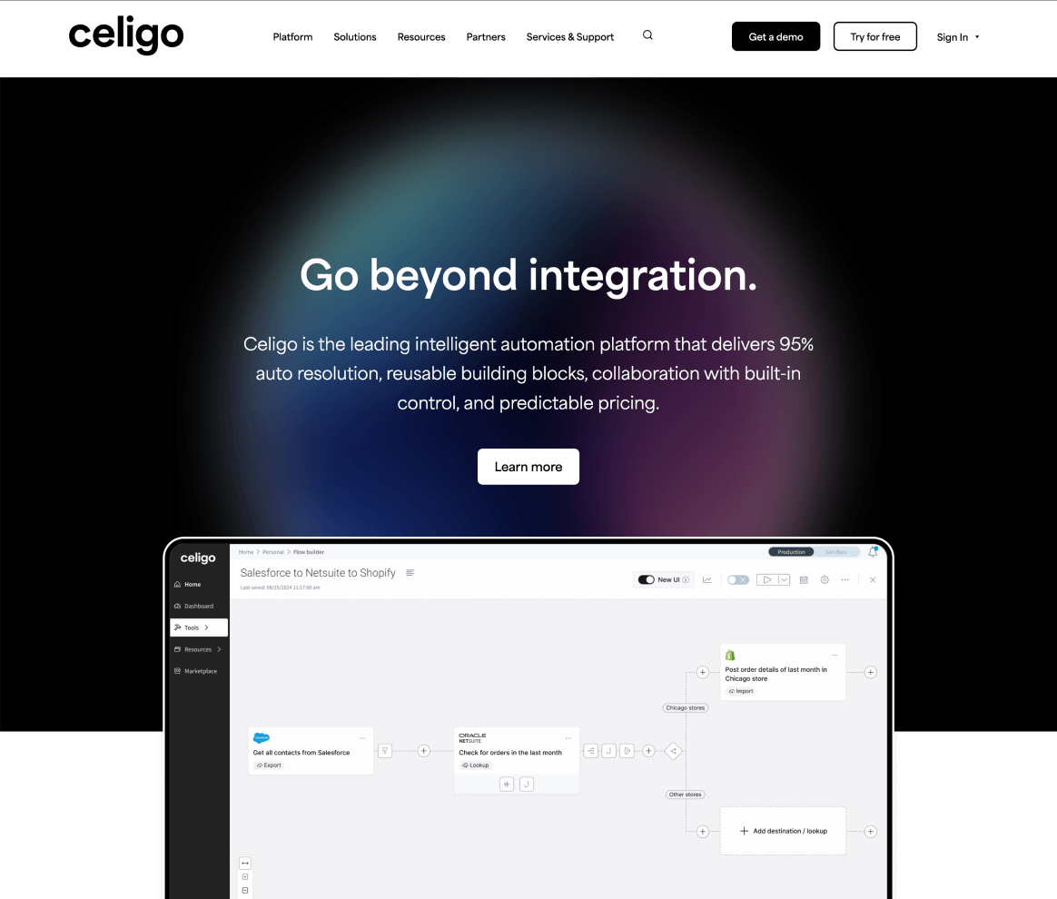 Celigo Project - BRIX Agency Portfolio