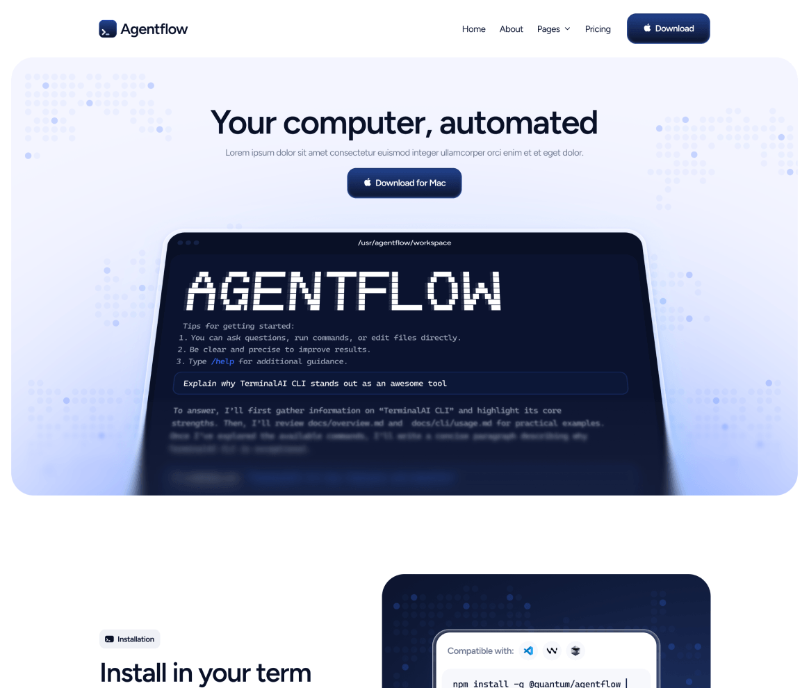 Agentflow Project - BRIX Agency Portfolio