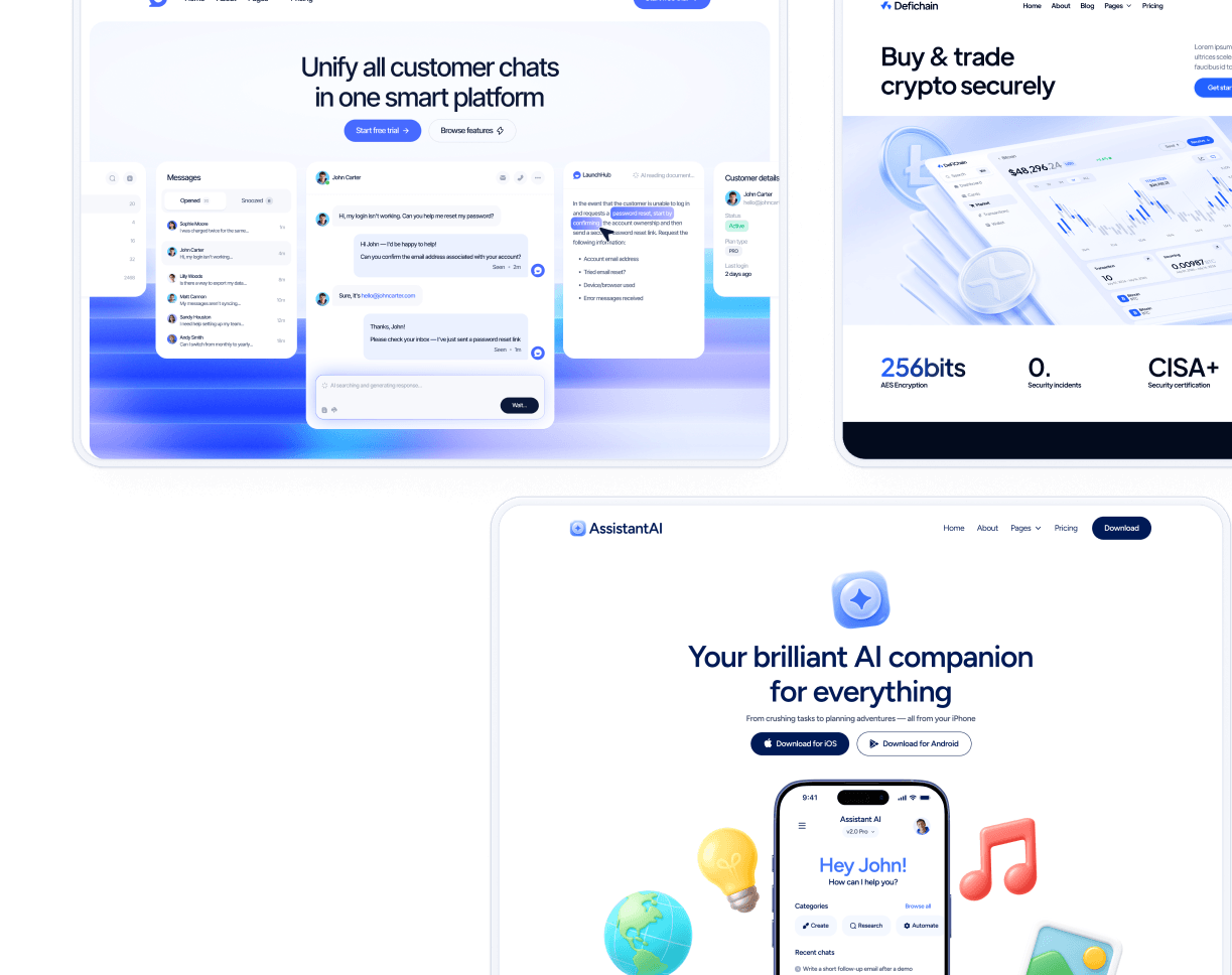 Website Project by BRIX Agency