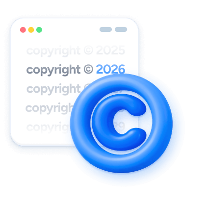 Auto Copyright Year