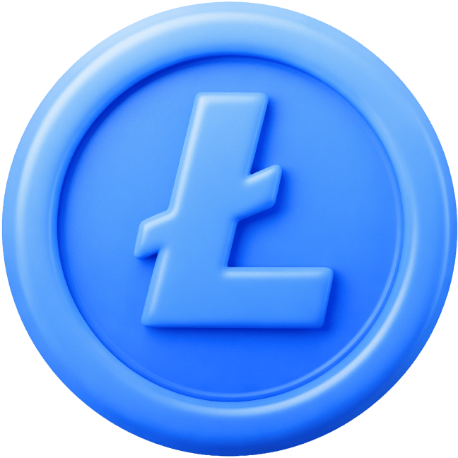 Crypto Design Website Litecoin Asset