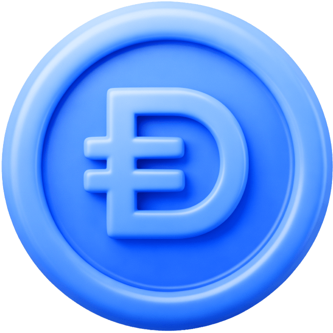 Crypto Design Website DAI Asset
